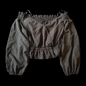 Off the Shoulder Crop Top